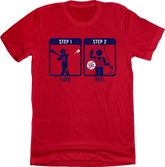 Rake and Reel Minnesota Home Run Rally T-shirt In The Clutch